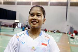 Febi Setianingrum (Djarum Badminton/Edward Luhukay)