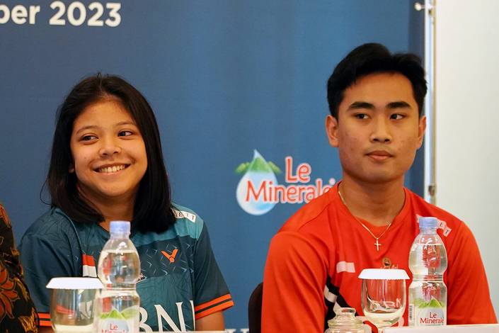 Felisha Alberta Nathaniel Pasaribu & Patra Harapan Rindorindo (Humas PP PBSI) Felisha Alberta Nathaniel Pasaribu & Patra Harapan Rindorindo (Humas PP PBSI)