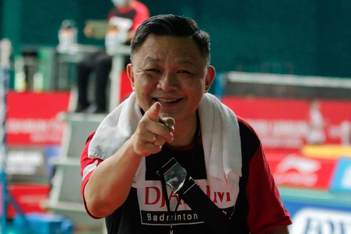 Lius Pongoh (Djarum Badminton) Lius Pongoh (Djarum Badminton)