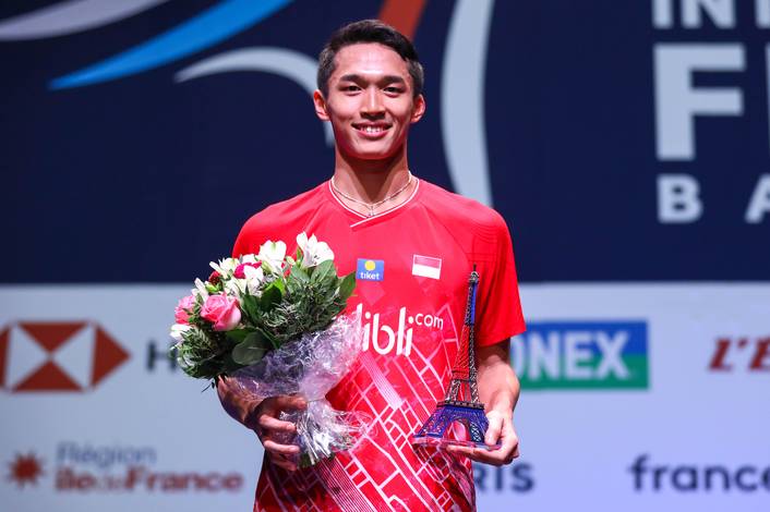 Tunggal putra Indonesia, Jonatan Christie juara bertahan New Zealand Open 2019. (Foto: PP PBSI) Tunggal putra Indonesia, Jonatan Christie juara bertahan New Zealand Open 2019. (Foto: PP PBSI)