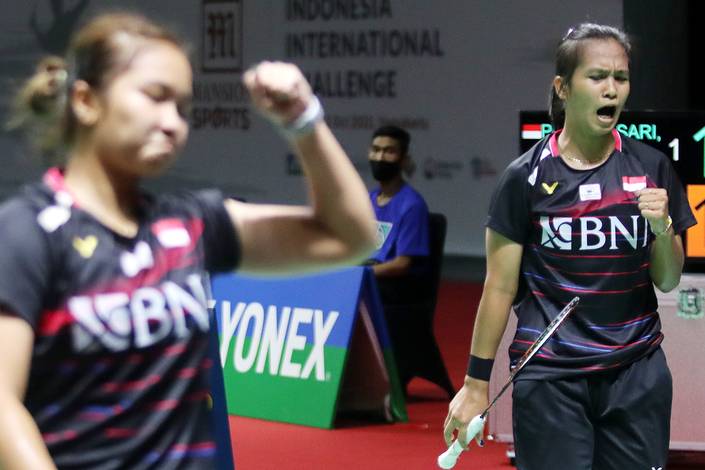 Rachel Allessya Rose & Meilysa Trias Puspita Sari (Djarum Badminton) Rachel Allessya Rose & Meilysa Trias Puspita Sari (Djarum Badminton)