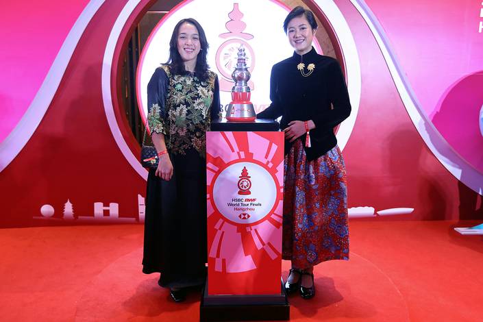 Febriana Dwipuji Kusuma & Amallia Cahaya Pratiwi (Humas PP PBSI) Febriana Dwipuji Kusuma & Amallia Cahaya Pratiwi (Humas PP PBSI)