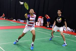 Fajar Alfian & Muhammad Rian Ardianto (Humas PP PBSI)