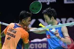 Alwi Farhan & Yushi Tanaka (Djarum Badminton) Alwi Farhan & Yushi Tanaka (Djarum Badminton)