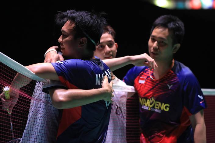 Mohammad Ahsan & Hendra Setiawan (Humas PP PBSI)