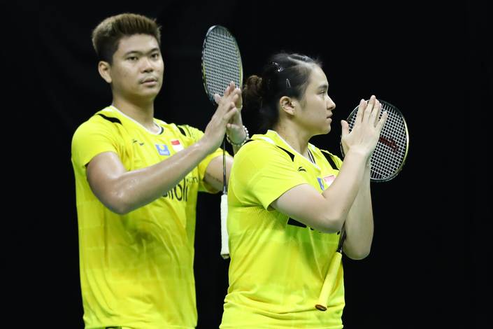 Praveen Jordan/Melati Daeva Oktavianti berpesan kepada para juniornya untuk tetap semangat. Praveen Jordan/Melati Daeva Oktavianti berpesan kepada para juniornya untuk tetap semangat.