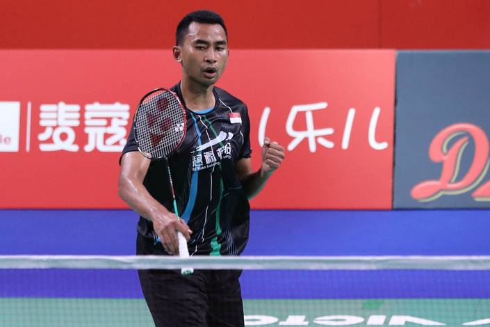Selebrasi Tommy Sugiarto (Indonesia). Selebrasi Tommy Sugiarto (Indonesia).