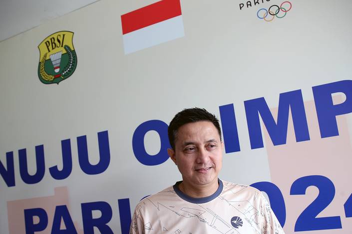 Ricky Soebagdja (Djarum Badminton) Ricky Soebagdja (Djarum Badminton)