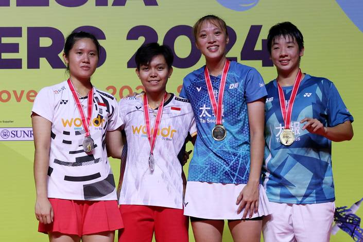 Lanny Tria Mayasari/Siti Fadia Silva Ramadhanti & Hsieh Pei Shan/Hung En-Tzu (Humas PP PBSI) Lanny Tria Mayasari/Siti Fadia Silva Ramadhanti & Hsieh Pei Shan/Hung En-Tzu (Humas PP PBSI)