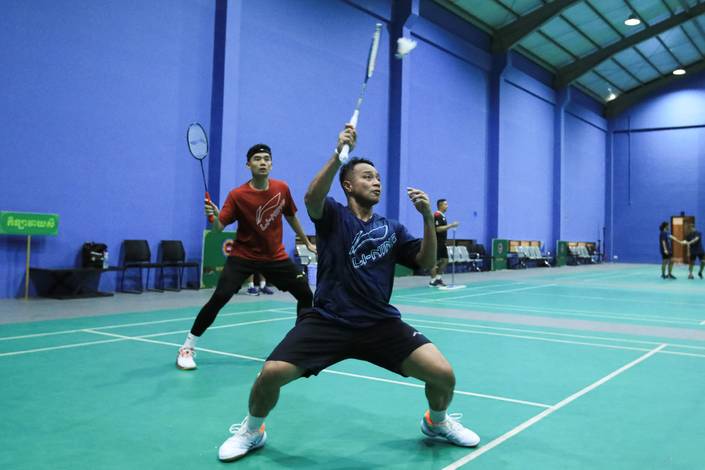 Bagas Maulana & Rehan Naufal Kusharjanto (Humas PP PBSI) Bagas Maulana & Rehan Naufal Kusharjanto (Humas PP PBSI)