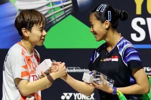 Supanida Katethong & Putri Kusuma Wardani (Humas PP PBSI)