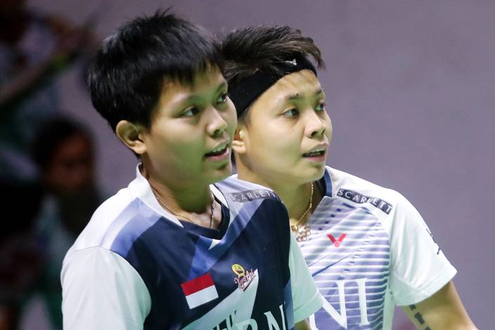Siti Fadia Silva Ramadhanti & Apriyani Rahayu (Djarum Badminton) Siti Fadia Silva Ramadhanti & Apriyani Rahayu (Djarum Badminton)