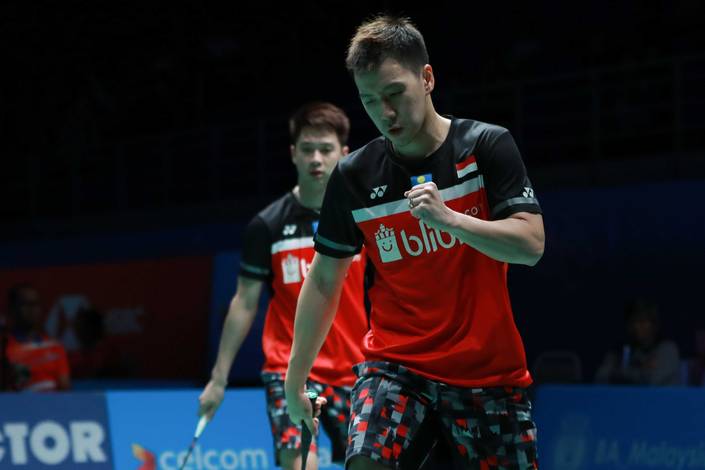 Kevin Sanjaya Sukamuljo/Marcus Fernaldi Gideon  Kevin Sanjaya Sukamuljo/Marcus Fernaldi Gideon