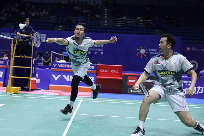 Mohammad Ahsan/Hendra Setiawan (Humas PP PBSI) Mohammad Ahsan/Hendra Setiawan (Humas PP PBSI)
