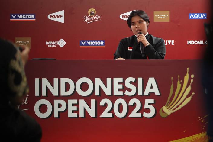 Gregoria Mariska Tunjung (Djarum Badminton/Edward Luhukay)