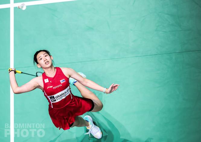 Pornpawee Chochuwong (Thailand) bersiap mengembalikan shuttlecock. (Copyright: Badmintonphoto | Courtesy of BWF) Pornpawee Chochuwong (Thailand) bersiap mengembalikan shuttlecock. (Copyright: Badmintonphoto | Courtesy of BWF)
