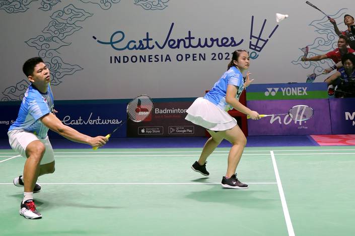 Praveen Jordan/Melati Daeva Oktavianti (Djarum Badminton) Praveen Jordan/Melati Daeva Oktavianti (Djarum Badminton)