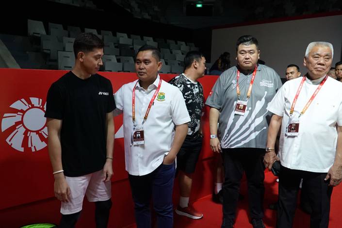 Kunjungan Sekjen PP PBSI jelang Indonesia Open 2023 (Humas PP PBSI) Kunjungan Sekjen PP PBSI jelang Indonesia Open 2023 (Humas PP PBSI)