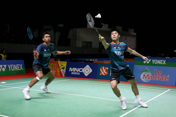 Teges Satriaji Cahyo Hutomo/Christopher David Wijaya (Humas PP PBSI) Teges Satriaji Cahyo Hutomo/Christopher David Wijaya (Humas PP PBSI)