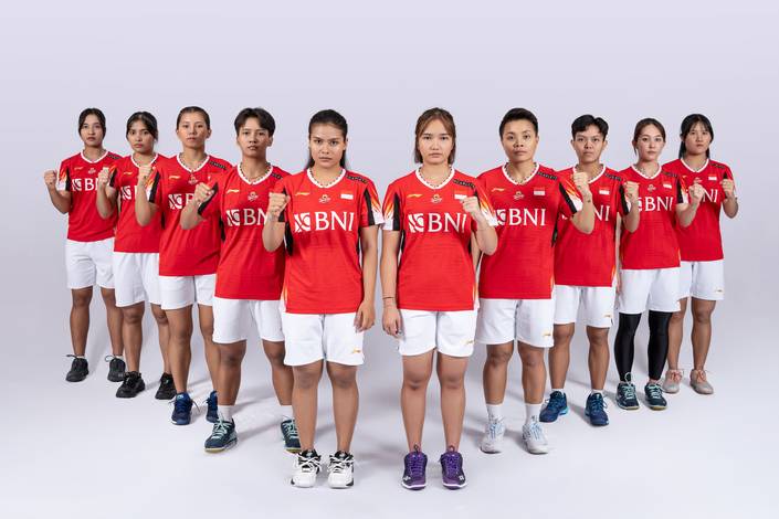 Tim Indonesia pada Piala Uber 2024 (Humas PP PBSI) Tim Indonesia pada Piala Uber 2024 (Humas PP PBSI)