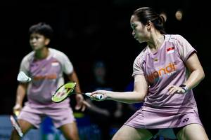 Meilysa Trias Puspitarsari/Rachel Allesya Rose (PBSI/Badmintonphoto/Yang Shaochen)