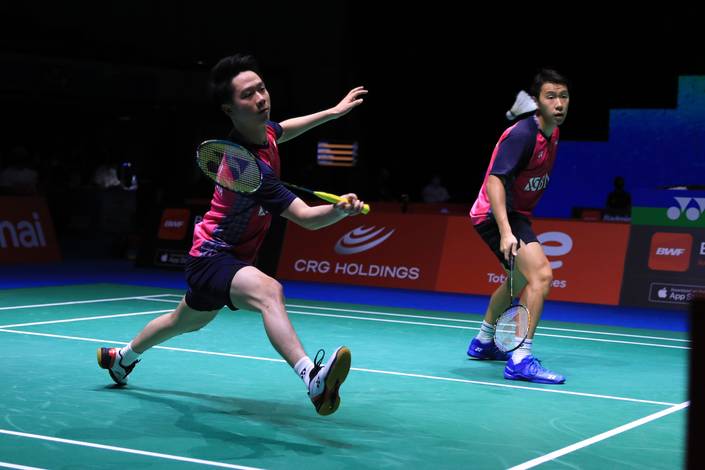 Kevin Sanjaya Sukamuljo/Marcus Fernaldi Gideon (Humas PP PBSI) Kevin Sanjaya Sukamuljo/Marcus Fernaldi Gideon (Humas PP PBSI)