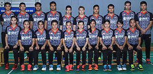 Tim Piala Sudirman 2017 Bersiap Latihan Perdana (foto: PBSI)