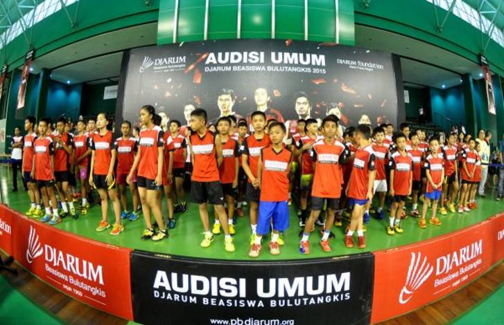 Audisi Umum Djarum Beasiswa Bulutangkis 2015 Audisi Umum Djarum Beasiswa Bulutangkis 2015