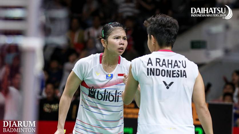 Ganda putri nomor satu Indonesia, Greysia Polii/Apriyani Rahayu. Ganda putri nomor satu Indonesia, Greysia Polii/Apriyani Rahayu.