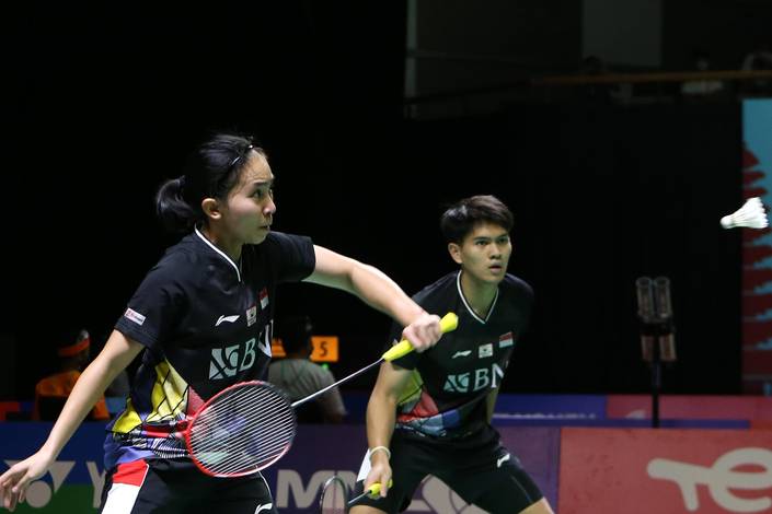 Mychelle Crhystine Bandaso & Adnan Maulana (Humas PP PBSI) Mychelle Crhystine Bandaso & Adnan Maulana (Humas PP PBSI)