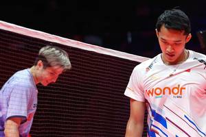 Shi Yu Qi & Jonatan Christie (Humas PP PBSI)