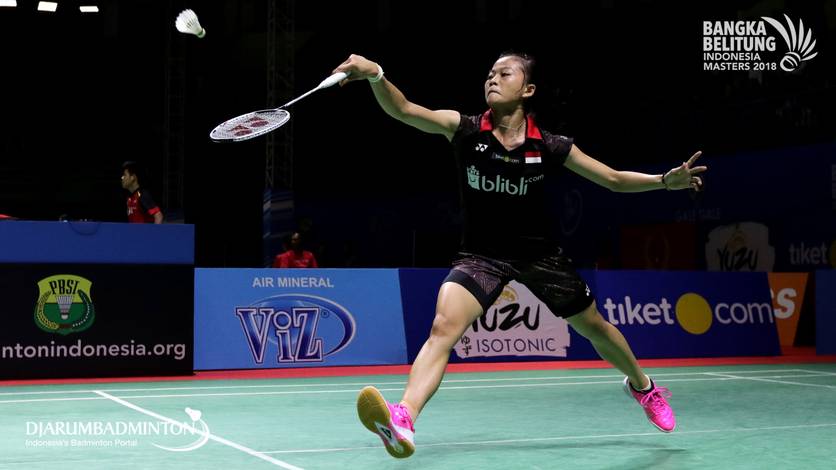 Fitriani menyambut pengembalian. Fitriani menyambut pengembalian.