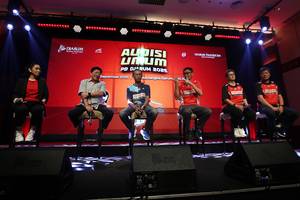 Jumpa pers Audisi Umum PB Djarum 2025 (Djarum Badminton/Edward Luhukay) Jumpa pers Audisi Umum PB Djarum 2025 (Djarum Badminton/Edward Luhukay)