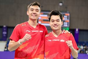 Bagas Maulana & Leo Rolly Carnando (Humas PP PBSI)