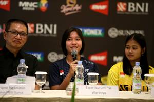 Ester Nurumi Tri Wardoyo (Humas PP PBSI)