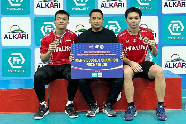 Faizal Pangestu/Anju Siahaan & Lukman Hakim (Dok. PB Djarum)