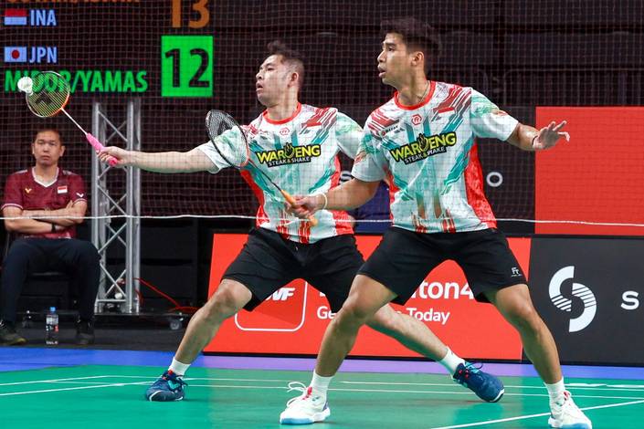 Sabar Karyaman Gutama/Moh Reza Pahlevi Isfahani (Humas PP PBSI)