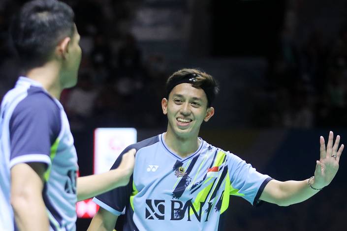 Fajar Alfian/Muhammad Rian Ardianto (Djarum Badminton) Fajar Alfian/Muhammad Rian Ardianto (Djarum Badminton)