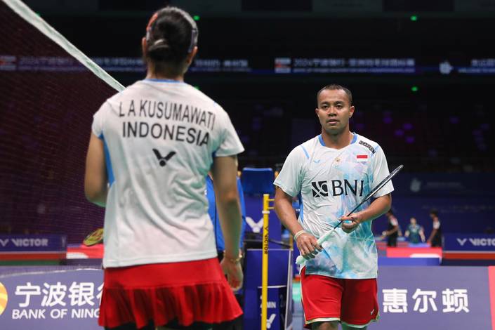 Lisa Ayu Kusumawati & Rehan Naufal Kusharjanto (Humas PP PBSI) Lisa Ayu Kusumawati & Rehan Naufal Kusharjanto (Humas PP PBSI)