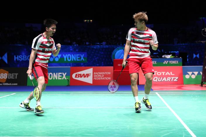Kevin Sanjaya Sukamuljo/Marcus Fernaldi Gideon