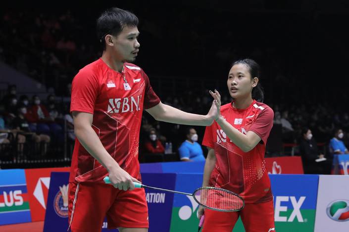 Rinov Rivaldy/Pitha Haningtyas Mentari (Humas PP PBSI) Rinov Rivaldy/Pitha Haningtyas Mentari (Humas PP PBSI)