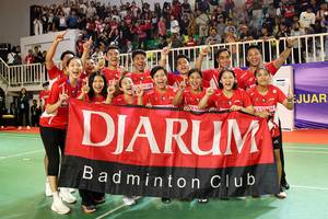 Skuad PB Djarum pada Kejurnas PBSI 2024 (Djarum Badminton)
