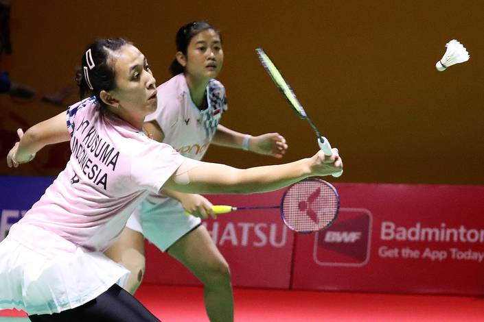 Febriana Dwipuji Kusuma/Amallia Cahaya Pratiwi (Djarum Badminton/Edward Luhukay) Febriana Dwipuji Kusuma/Amallia Cahaya Pratiwi (Djarum Badminton/Edward Luhukay)