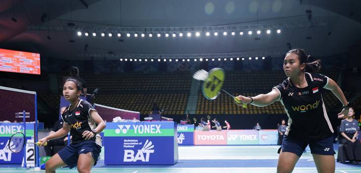 Isyana Syahira Meida/Rinjani Kwinnara Nastine (Humas PP PBSI) Isyana Syahira Meida/Rinjani Kwinnara Nastine (Humas PP PBSI)