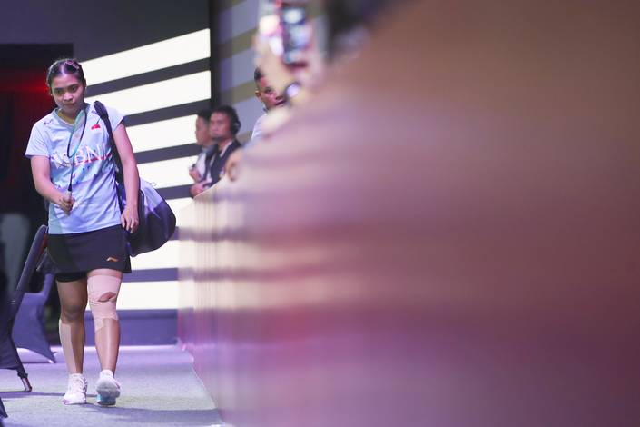 Gregoria Mariska Tunjung (Djarum Badminton) Gregoria Mariska Tunjung (Djarum Badminton)