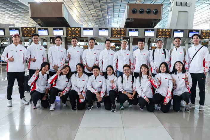 Skuad Indonesia Bertolak ke Suzhou (Humas PP PBSI) Skuad Indonesia Bertolak ke Suzhou (Humas PP PBSI)