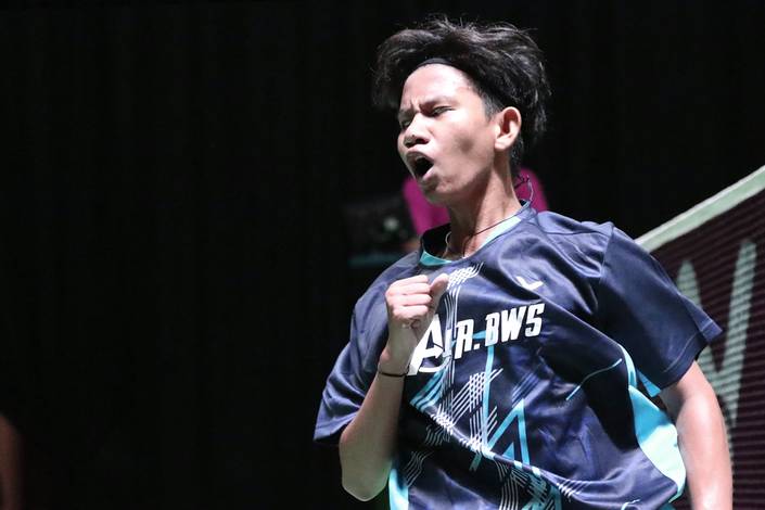 Ihqwal Rezky Ramadhan, salah satu atlet yang mengikuti Seleksi Nasional PBSI 2022 (Humas PP PBSI) Ihqwal Rezky Ramadhan, salah satu atlet yang mengikuti Seleksi Nasional PBSI 2022 (Humas PP PBSI)