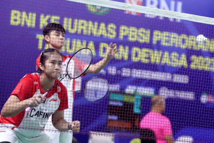 Andhika Wirapati/Laudya Chelsea Griselda (Djarum Badminton) Andhika Wirapati/Laudya Chelsea Griselda (Djarum Badminton)