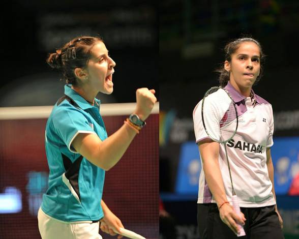 Saina Nehwal, Carolina Marin Saina Nehwal, Carolina Marin