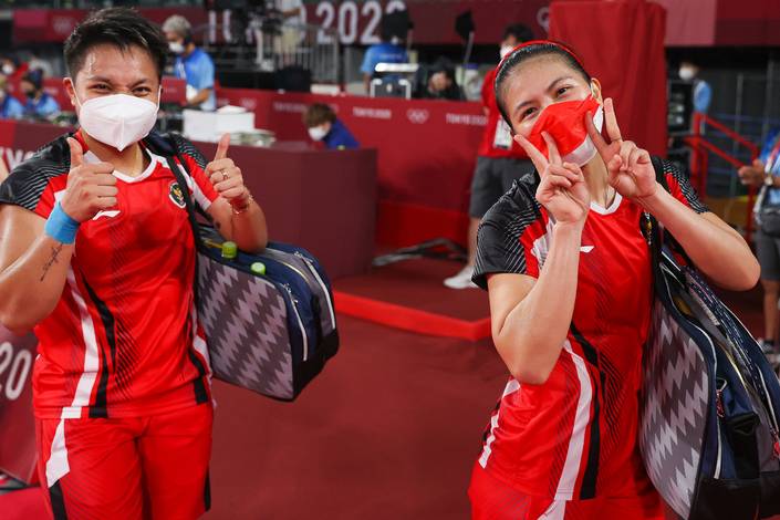Apriyani Rahayu & Greysia Polii (Foto: BADMINTONPHOTO/Yves Lacroix) Apriyani Rahayu & Greysia Polii (Foto: BADMINTONPHOTO/Yves Lacroix)